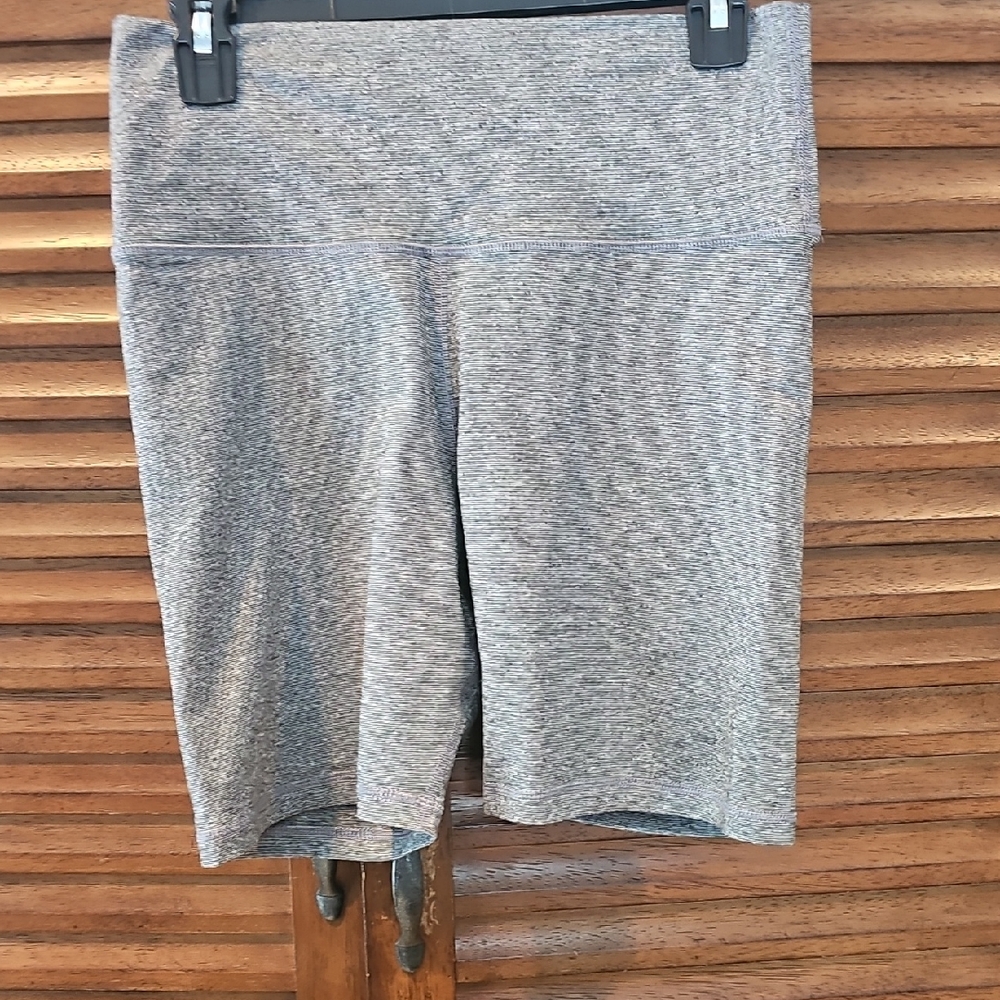 Aerie Heathered Gray Bike Shorts